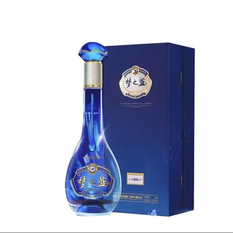 Chinese Baijiu - Yanghe Dream Blue M3 Crystal 500ml (52% Acl./Vol)