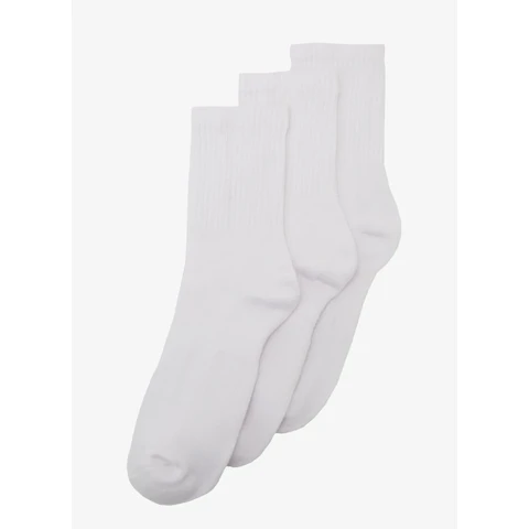 Urban Classics sportsocken 3-pack wit 47-50