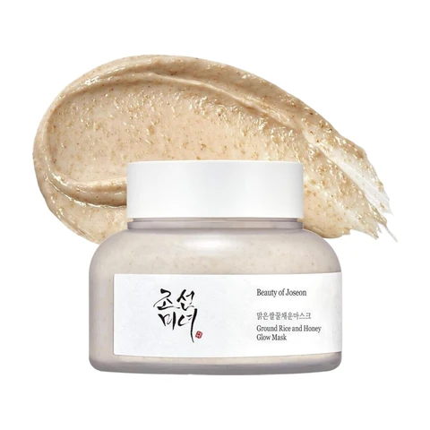 Beauty of Joseon Ground Rice and Honey Glow Mask – Feuchtigkeitsspendende Reis-Honig-Peelingmaske für strahlende Haut, 150 ml