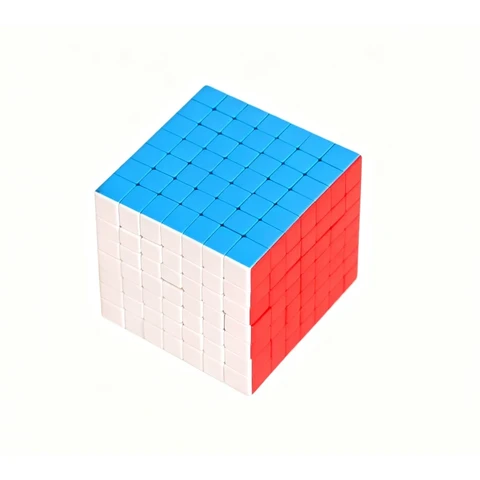7x7 Speed Cube Puzzle, farbig, ohne Aufkleber, ABS-Material, professionelle Herausforderung