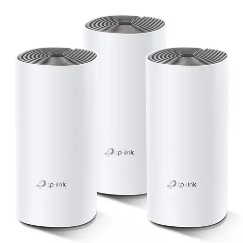 TP-Link Deco E4 AC1200 WLAN-Mesh-System (3 Einheiten)