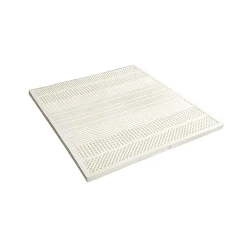 ochama x J.ZAO Latex-Matratze - 93% thailändisches Importlatex - 70D - für zwei Personen - 7,5 cm verstärkt atmungsaktiv - 180x200x7,5 cm