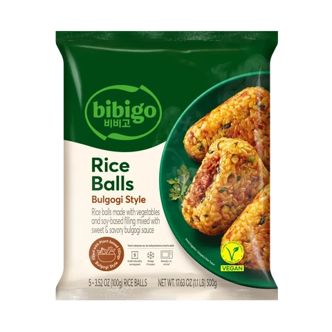 Bibigo Rice Ball Bulgogi Style 500g