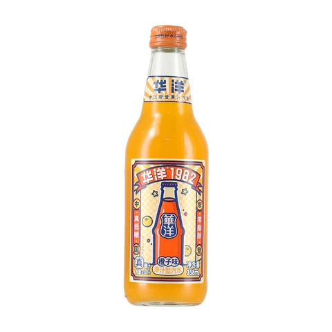 Huayang 1982  Saft-Limonade mit Orangengeschmack 358 ml