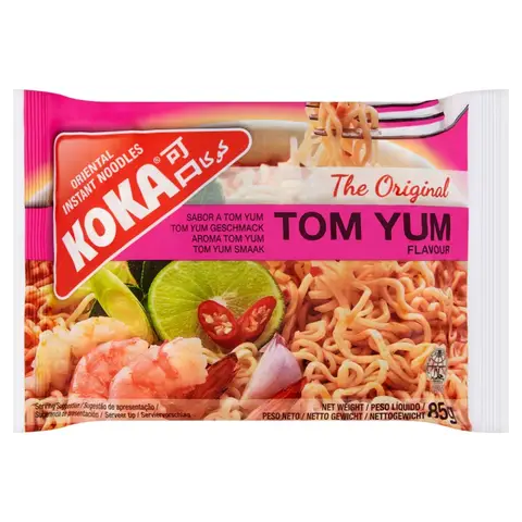 KOKA TOM YUM NOODLES 85g