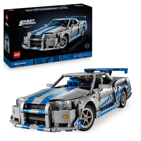 LEGO Technic 42210 2 Fast 2 Furious Nissan Skyline GT-R (R34) auto