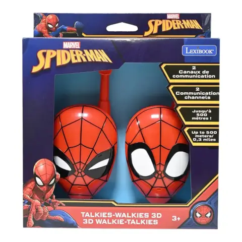Marvel 3D Spider-man Walkie Talkies