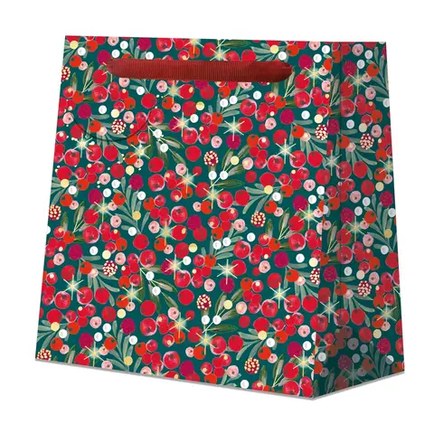 Penny Kennedy Winter Berries Large Gift Bag