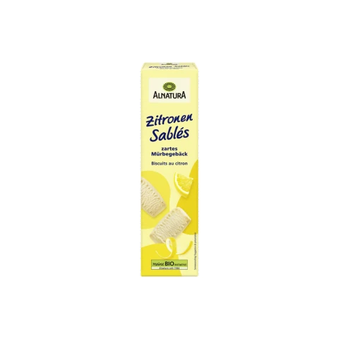 Alnatura Bio Zitronen-Sablés 110 g
