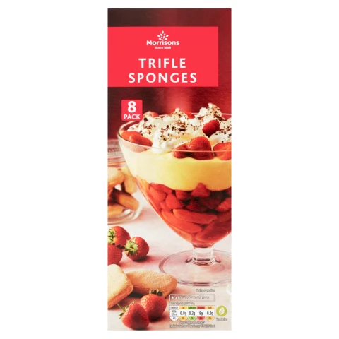 Morrisons Trifle Sponges 8 Pack