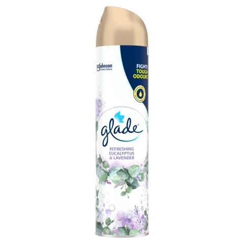 Glade Aerosol Air Freshener Eucalyptus & Lavender 300ml