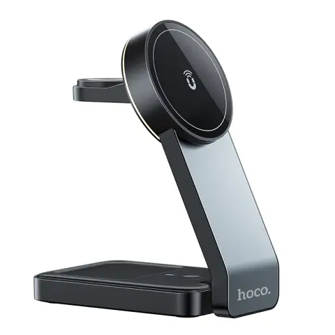 CQ3 3-in-1 Magnetic Wireless Motorcycle Charger - Black