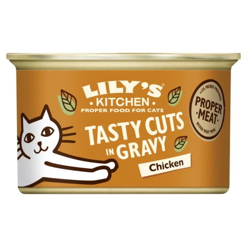 Lily's Kitchen Chicken Tasty Cuts in Gravy for Cats 85g
