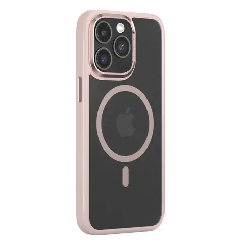 COMMA Joy Elegant Magnetic Anti-shock Phone Case - iPhone15 Plus - Pink
