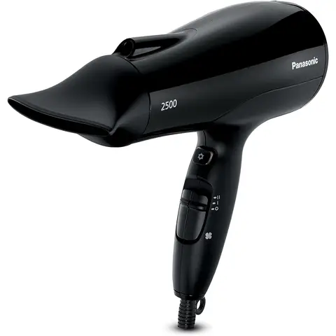 Panasonic 2500W Heat Protection Ionic Hairdryer for Frizz-Free, Shiny Hair with Fast Air Boost Technology, EH-NE83-K895, Black