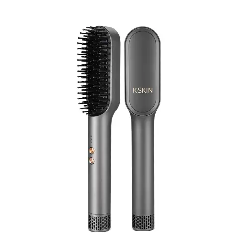 K.SKIN Cordless Hair Straightener Brush, No. KD381