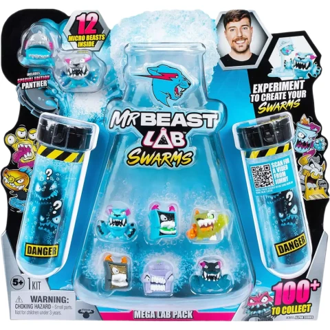MrBeast Lab  Swarms Mega Lab 12 Figure Pack B