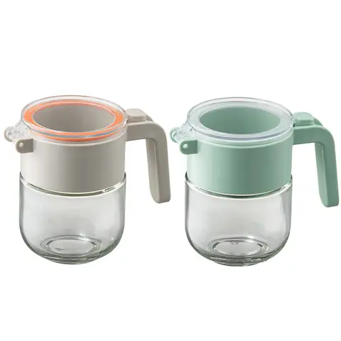 Maxcook Dicht Und Feuchtigkeitsbeständige Glas-Gewürzbehälter - 2 Stück