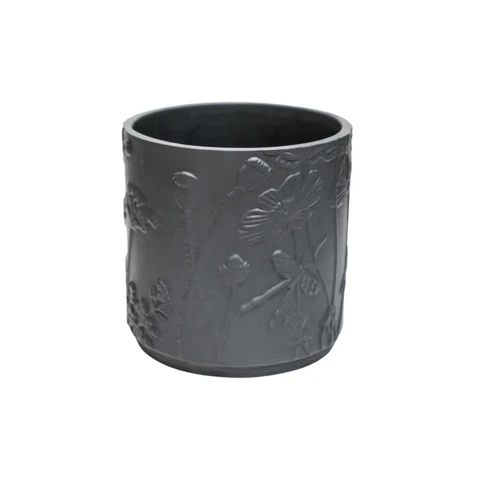 Kew Stoneware Meadow Planter Midnight 7Cm
