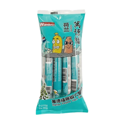 Wanderfort Vanguard Vanderfook Schinkenwurst mit Garcinia Cambogia-Geschmack 30g*9 