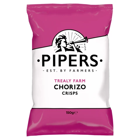 Pipers Trealy Farm Chorizo Crisps 150g