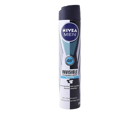 Nivea Men Black and White Invisible Active Spray 150ml