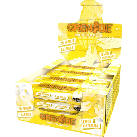 Grenade Protein Bars Lemon Cheesecake 720 grams (12 bars)
