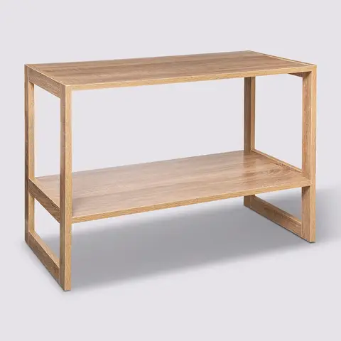 Mix n'Modul natural stacking 2-compartment shelving