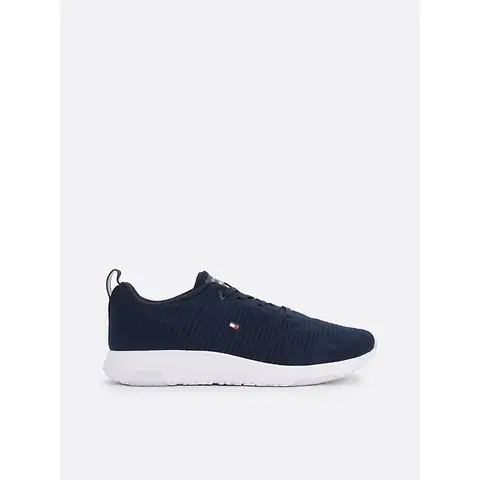 Tommy Hilfiger CORPORATE GESTRICKTE RIBBELOZE LOOPER Woestijnblauw Heren 43