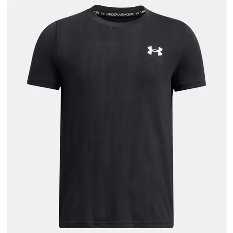 Under Armour Men's Vanish Seamless Short Sleeve T-Shirt - Black
