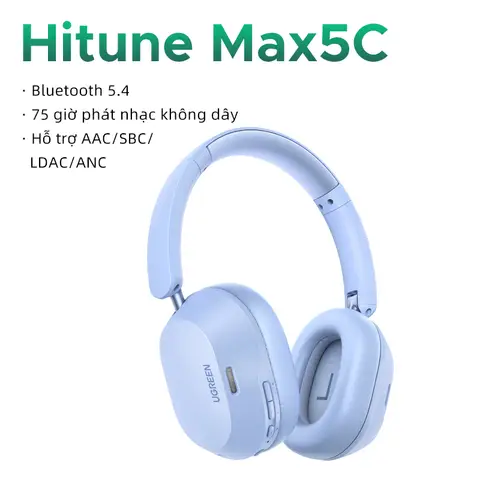 UGREEN Max 5C ANC Bluetooth Headphones