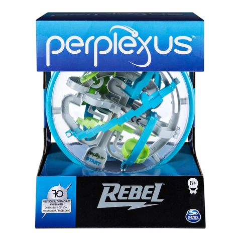 Spin Master Games Perplexus Rebel, 3D-Kugellabyrinth mit 70 Hindernissen - für fingerfertige Perplexus-Fans ab 6 Jahren
