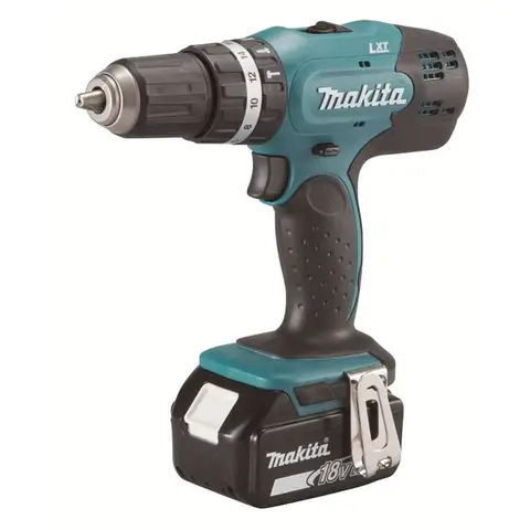Makita DHP453RFX8 Gereedschap - 18 V Accu-klopboor-/schroefmachine, 1x Li-ion LXT 3,0 Ah, lader 