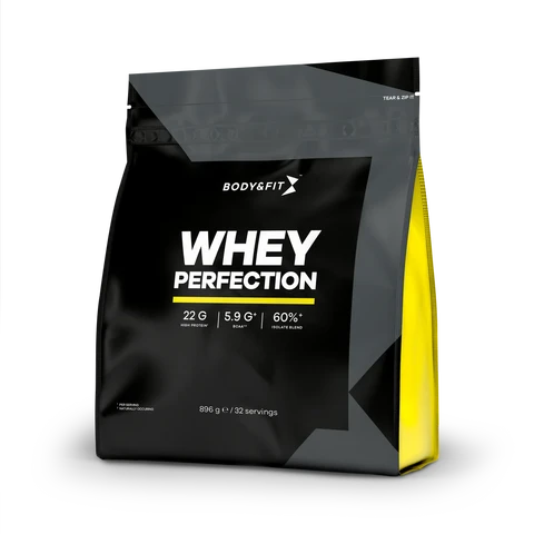 Body&Fit Whey Perfection Bananenmilkshake 896g (32 shakes)