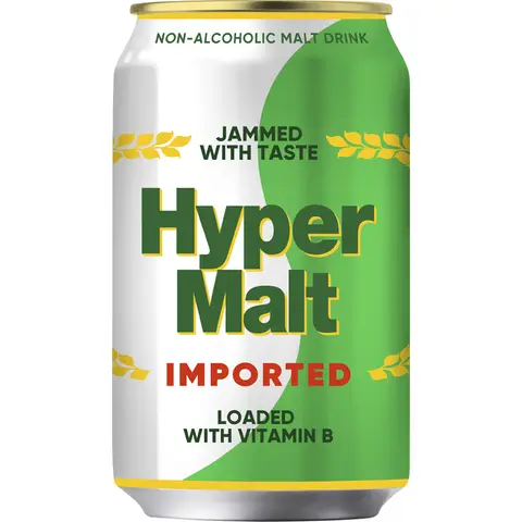 HYPER MALT  Boisson Maltée HYPER en Canette 330ml