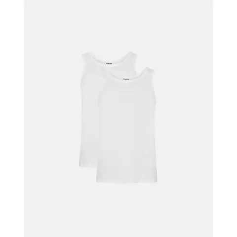 Resteröds ORIGINAL Ripp-Tanktop 2er-Pack GOTS Weiß 2XL