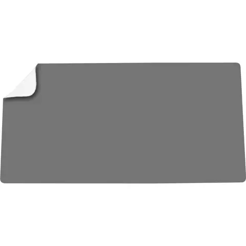 Deflecto PVC Desk Mat 80x40cm Grey/White