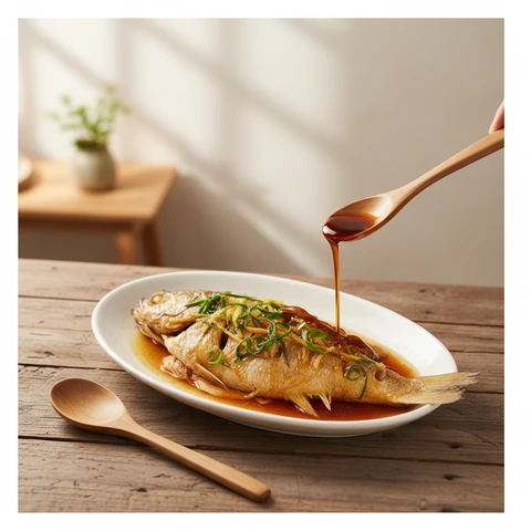 LEE KUM KEE Gewürzte sojasauce für meeresfrüchte 410 ml