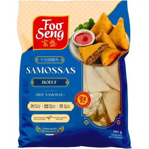 Foo Seng Samoussas au bœuf - 580 g