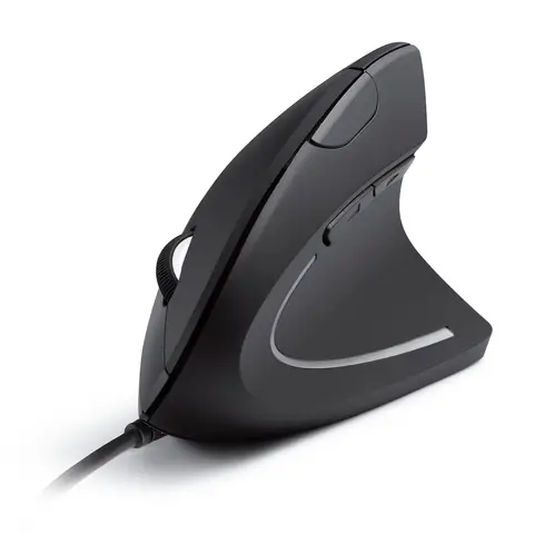 Anker Souris ergonomique filaire USB 5 boutons 1000/1600 DPI à technologie optique - Noir