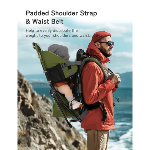 Besrey Baby Carrier with Storage Bag for 6-36 Months