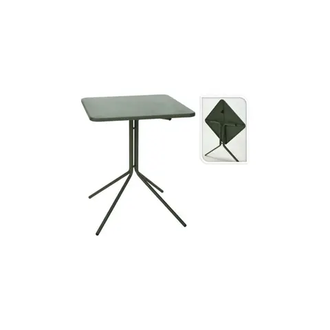 Klapptisch 58x58x70 cm - Grün