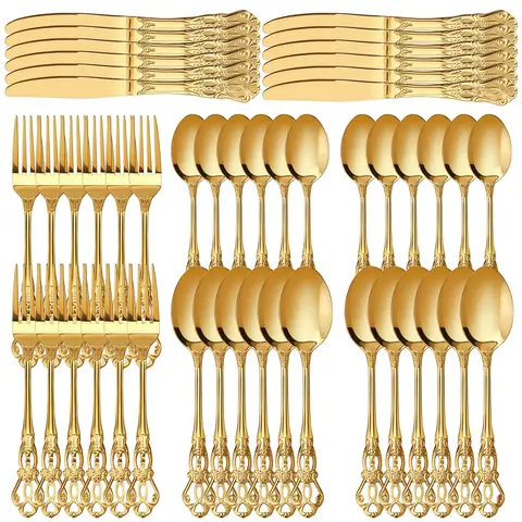 vergoldetes besteck set: Eleganz für Ihren Tisch
