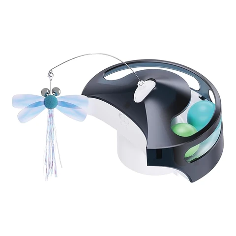ENABOT PetPal Jouet interactif pour animaux de compagnie avec stimulation automatique, interaction à distance et soulagement de l’anxiété