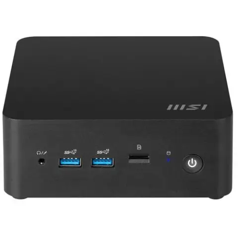 MSI CUBI NUC 1MG-238BEU PC/workstation barebone 0.84L sized PC Zwart 120U Intel SoC