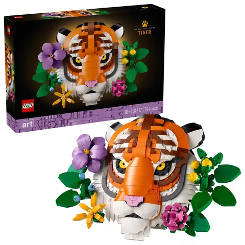 LEGO Art 31217 The Fauna Collection Tiger