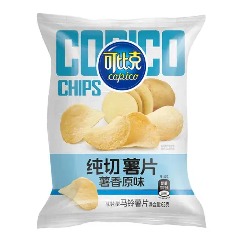 Copіco Potato chips (original flavour)可比克纯切薯片薯香原味65g