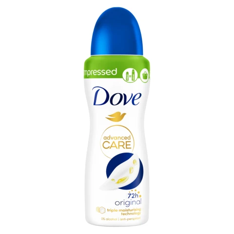 Dove Advanced Care Anti-perspirant Deodorant Spray Original 100ml