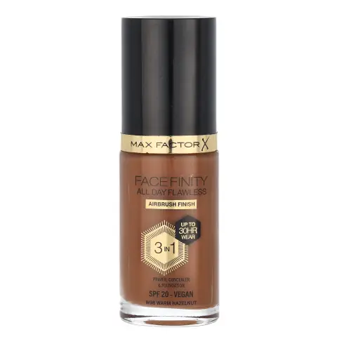 Max Factor Facefinity All Day Flawless 3 In 1 Foundation 30 ml - W98 Warm Hazelnut
