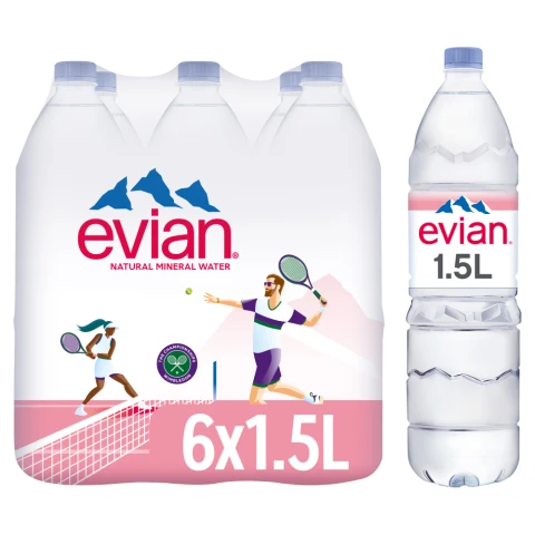 Evian Still 6X1.5Ltr